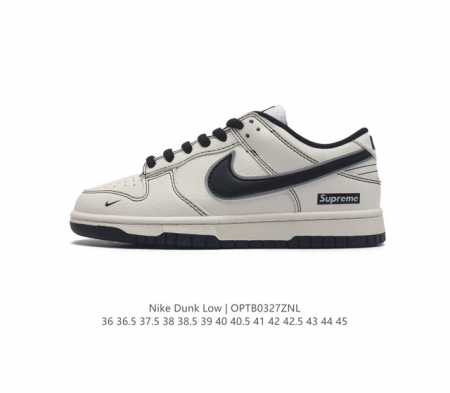 耐克nike Dunk Low 板鞋 Sb系列 Supreme联名 经典百搭休闲运动板鞋加厚鞋舌的填充 使舒适性大大提升 同时也更方便穿脱中底部分则加入了脚感柔 - 点击图像关闭