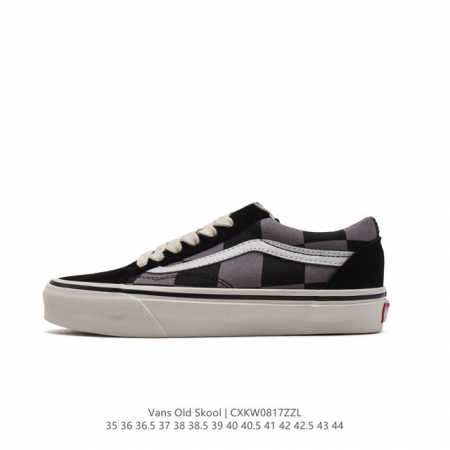 万斯 Vans Og Oid Skool百搭休闲低帮运动滑板鞋 。其实style 36就是现在风靡潮流的vans鞋款old Skool的og版本。历经岁月洗礼的 - 点击图像关闭