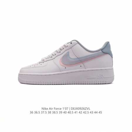 耐克 Nike Air Force 1 '07 Low 空军一号含气垫 小白鞋 低帮百搭厚底增高休闲运动板鞋。柔软、弹性十足的缓震性能和出色的中底设计，横跨复古 - 点击图像关闭