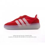 公司级 阿迪达斯 Adidas Barreda 考拉派对 复古休闲 清新 舒适百搭 德训鞋 T字头 防滑耐磨 低帮 板鞋 男女款运动鞋。鞋头加宽设计提升了穿着舒