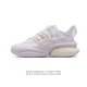 阿迪达斯 Adidas 男女子alphaboost V1跑步鞋特别系列针织面厚底增高运动休闲运动鞋。这款adidas跑步风运动鞋， 融合针织鞋面与adidas