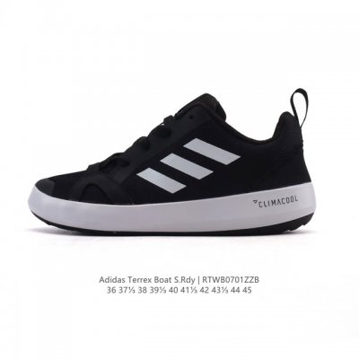 Adidas 阿迪达斯正品Terrex Cc Boat 涉水鞋 男女子经典运动休闲鞋 户外运动鞋。这款户外鞋,力求在炎热的季节让你保持凉爽。鞋面采用Climac
