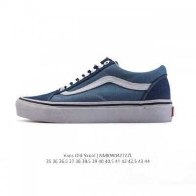 万斯 Vans Og Oid Skool百搭休闲低帮运动滑板鞋 其实Style 36就是现在风靡潮流的Vans鞋款Old Skool的Og版本。历经岁月洗礼的复