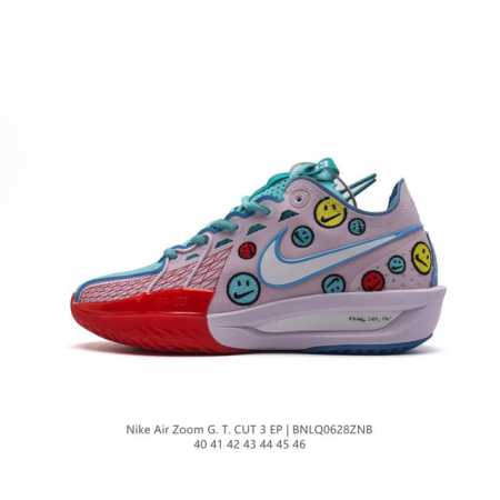 耐克 Nike Air Zoom G.T.Cut 3 EP耐克新款实战系列篮球鞋。全掌REACT+ZOOM STROBEL+后跟ZOOM 离地面更近的设计提供更 - 点击图像关闭