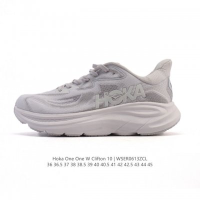 新款 Hoka One One 推出升级 Clifton 10 克利夫顿10代 男女士休闲跑步鞋轻量缓震运动鞋。Hoka One One的Clifton克利夫顿