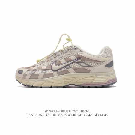 公司级 耐克 Nike 男女子休闲运动鞋p-6000Premium 轻便舒适透气防滑缓震耐磨跑步鞋。P-6000 是一款植根于 2000 年代风格的混合款式，让 - 点击图像关闭