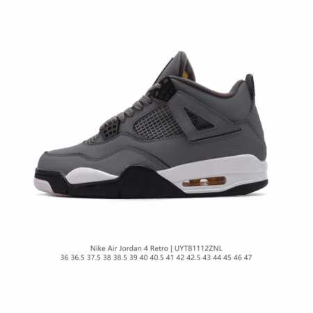 公司级 耐克 新款 Nike Air Jordan 4 Retro Og 中帮 迈克尔 乔丹aj4代乔4 复古休闲运动文化篮球鞋。秉承轻量化的速度型篮球鞋设计思 - 点击图像关闭