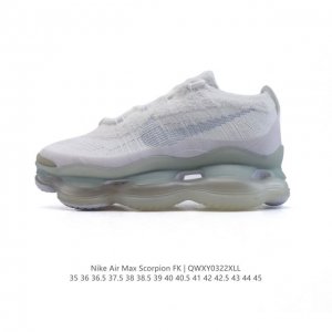 260 【公司级】耐克 Nike Air Max Scorpion 运动鞋厚底增高气垫缓震老爹鞋。作为「史上最大体积气垫」新鞋，这波官方配件怕是要圈粉不少人。整