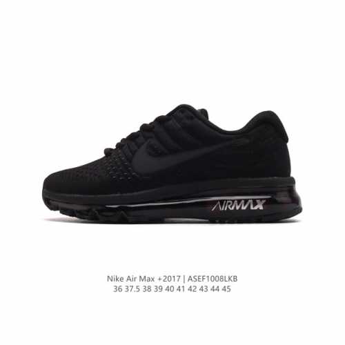 Nike 耐克 Air Max 2017 男女士跑鞋全掌气垫缓震休闲运动跑步鞋。Nikeair Max2017是nike Air Max系列的2017年旗舰款跑