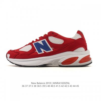 新百伦 New Balance2010英产做旧鞋款纯色绒运动鞋 厚底增高老爹鞋。此复刻经典鞋款，加入当下大热的户外元素，以曾经篮球鞋款型式样加以打造鞋款造型。编