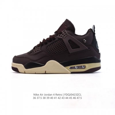 耐克 Nike Air Jordan 4 Retro Og迈克尔 乔丹Aj4代乔4 中帮复古休闲运动文化篮球鞋。秉承轻量化的速度型篮球鞋设计思想完成设计，降低重