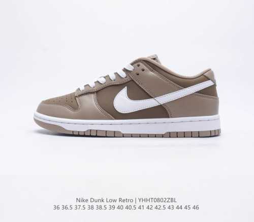 耐克 SB 系列 Nike Dunk Low Retro 运动鞋复古板鞋 作为 80 年代经典篮球鞋款，起初专为硬木球场打造，后来成为席卷街头的时尚标杆，现以