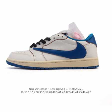 真标 耐克 Nike Air Jordan 1 Low Og Sp Military Blue Aj1乔1倒勾 2025年新款 蛇年新款 低帮篮球鞋 Aj1 乔 - 点击图像关闭