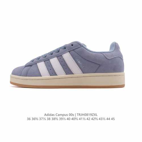 公司级 Adidas阿迪达斯.三叶草Campus 00S 面包鞋复古休闲板鞋。千禧回潮！Adidas Campus 00S 经典再现！面包化的Campus鞋款在
