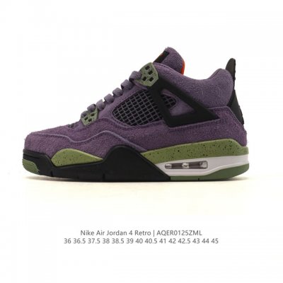 公司级 耐克 Nike Air Jordan 4 Retro Og迈克尔 乔丹Aj4代乔4 低帮复古休闲运动文化篮球鞋。秉承轻量化的速度型篮球鞋设计思想完成设计