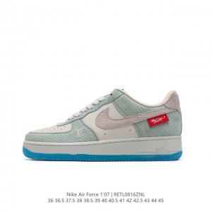公司级 Af1耐克 Nike Air Force 1 ‘07 Low 空军一号 厚底增高百搭运动板鞋 原楦头原纸板 打造纯正空军版型，专注外贸渠道 全掌内置蜂窝