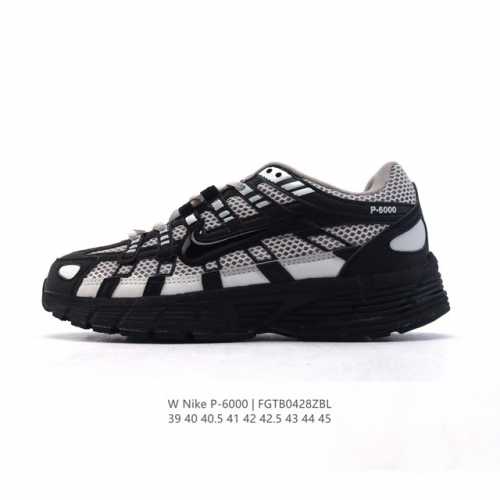 耐克 Nike 男子休闲运动鞋P-6000Premium 轻便舒适透气防滑缓震耐磨跑步鞋。P-6000 是一款植根于 0 年代风格的混合款式，让人想起去年再次流