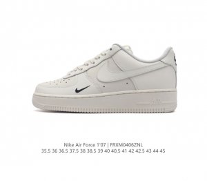 公司级 Af1耐克 Nike Air Force 1 ‘07 Low 空军一号 厚底增高百搭运动板鞋 原楦头原纸板 打造纯正空军版型，专注外贸渠道 全掌内置蜂窝