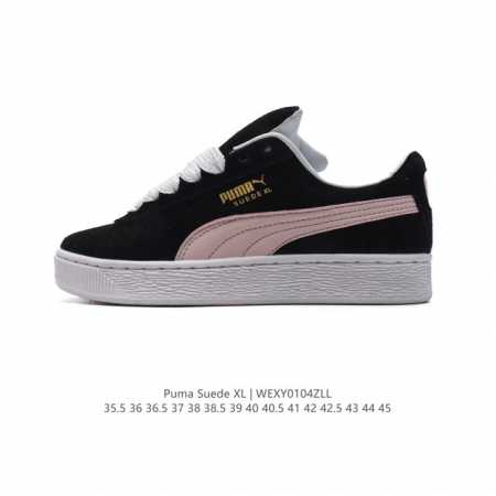 高品质 彪马 Puma 休闲板鞋 Suede Xl系列经典翻毛皮厚底防滑耐磨舒适透气运动鞋 新年穿有型 时尚 穿搭 球鞋 穿搭 时尚 潮流 面包鞋 Puma - 点击图像关闭