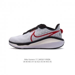 公司级 公司级 耐克男士同款厚底增高运动老爹鞋 Nike vomero系列AIR ZOOM VOMERO 17 飞线网面徒步运动缓震跑步鞋。全新配色内置双zoo