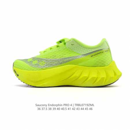 新品公司级 Saucony索康尼Endorphinpro啡鹏4陆地速鲨竞速碳板运动训练跑鞋 舒适百搭 网布减震透气支撑 低帮 碳板跑步鞋Saucony索康尼En - 点击图像关闭
