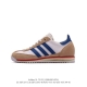 阿迪达斯adidas Sl 72 Shoes 经典复古薄底运动鞋 T头鞋 三叶草复古休闲跑步鞋休闲运动鞋 这款经典运动鞋携复古型格，来访你的活力日常 采用舒爽帆