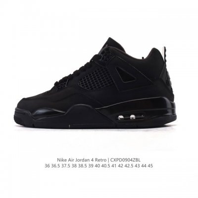 耐克 Nike Air Jordan 4 Retro Og迈克尔 乔丹Aj4代乔4 低帮复古休闲运动文化篮球鞋。秉承轻量化的速度型篮球鞋设计思想完成设计，降低重