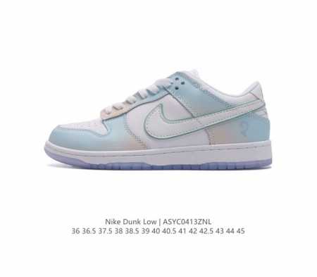 耐克 Nike Dunk Low 运动鞋复古板鞋 解构绑带 双鞋带，尽情迈步，彰显个性风采。采用天然皮革，经久耐穿，塑就如元年款 Dunk 般的复古质感。鞋头透 - 点击图像关闭