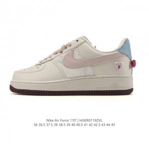 公司级 Af1耐克 Nike Air Force 1 ‘07 Low 空军一号 厚底增高百搭运动板鞋 原楦头原纸板 打造纯正空军版型，专注外贸渠道 全掌内置蜂窝