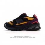 公司级 新百伦 New Balance2010 英产做旧鞋款纯色绒运动鞋 厚底增高老爹鞋。此复刻经典鞋款，加入当下大热的户外元素，以曾经篮球鞋款型式样加以打造鞋