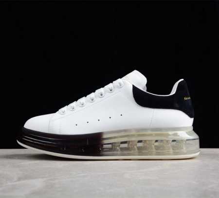 Alexander McQueen Air Cushion Sneaker低帮时装厚底休闲气垫运动麦昆 小白鞋 这款厚底运动休闲鞋又将掀起小白鞋之风 鞋底独立 - 点击图像关闭