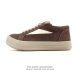 公司级 Rick Owens 复古百搭 时尚 舒适透气 耐磨 休闲鞋 市售最高版本 Rick Owens 瑞克 欧文斯 粗鞋带 低帮高街休闲运动板鞋 原鞋开发