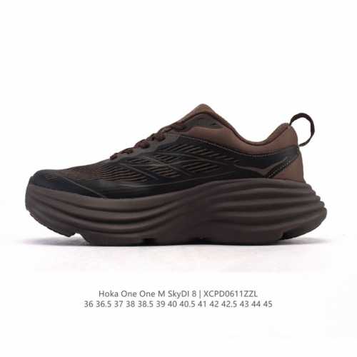 新品 Hoka One One 天际线X徒步鞋Sky Di 8网布织物 户外功能 低帮 生活休闲鞋 Hoka Sky Di 8 是Hoka品牌的一款跑鞋，具有出