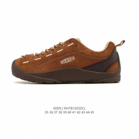 美国人气户外品牌-科恩Keen Jasper Rocks Sp贾斯珀都市系列复古低帮系带户外风露营徒步登山运动训练鞋 。原楦型开发纸版，采用固色翻毛皮鞋面材质， - 点击图像关闭