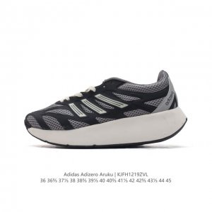 公司级 阿迪达斯 Adidas 男女士休闲鞋 Adizero Aruku 减震耐磨缓冲回弹百搭运动鞋 厚底增高老爹鞋。今年曝光的adidas Adizero A