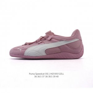 新品 彪马 Puma Speedcat Ballet 芭蕾舞鞋玛丽珍鞋女士运动休闲鞋Puma彪马女鞋Speedcat Ls朴彩英同款赛车鞋 翻毛皮休闲鞋，Pum