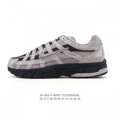 公司级 耐克 Nike 男女子休闲运动鞋 P-6000Premium 轻便舒适透气防滑缓震耐磨跑步鞋。P-6000 是一款植根于 0 年代风格的混合款式，让人想