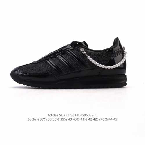 公司级 阿迪达斯Adidas Sl 72 Shoes 经典复古薄底运动鞋 T头鞋 三叶草复古休闲跑步鞋休闲运动鞋 这款经典运动鞋携复古型格，来访你的活力日常 采