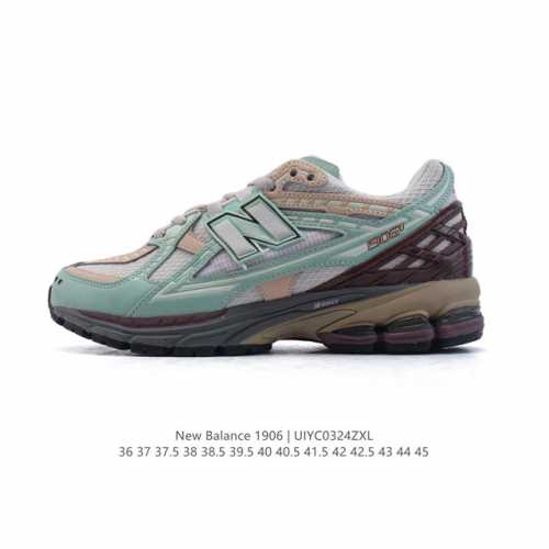160 新百伦 New Balance M1906系列 复古运动鞋单品宝藏老爹鞋款。作为Nb最经典的档案鞋型之一，与2002一样，1906有着Nb最成熟的技术加