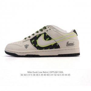 公司级 耐克 Nike Sb Dunk Low Pro 运动鞋复古板鞋 潮滑板鞋。采用柔软皮革鞋面，经久耐穿，塑就如元年款 Dunk 般的复古质感。鞋头透气孔，