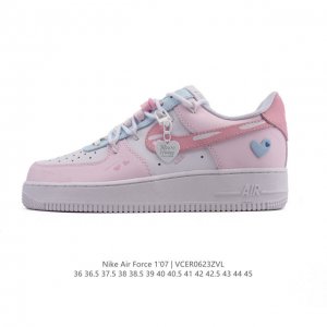 耐克 Nike Air Force 1 '07 Low 2025新年新款 蛇年限定 空军一号含气垫 解构绑带 双鞋带 小白鞋 低帮百搭厚底增高休闲运动板鞋。柔软