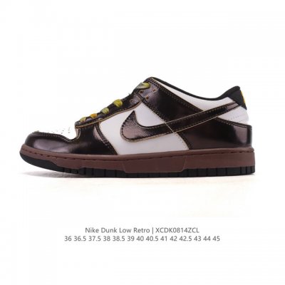 耐克 Nike Dunk Low Retro 运动鞋复古板鞋。作为 80 年代经典篮球鞋款，起初专为硬木球场打造，后来成为席卷街头的时尚标杆，现以经典细节和复古