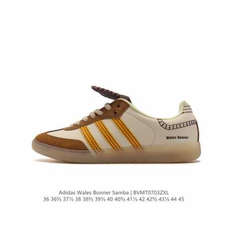 阿迪达斯 Adidas WB Pony Tonal Samba 运动板鞋 经典三叶草与德训鞋结合 复古种草。2023年，是阿迪达斯Samba之年。Samba系列 - 点击图像关闭
