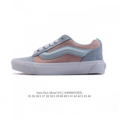 万斯 Vans Knu-Skool Vr3 Lx 面包鞋皮革拼接鞋面。坎普尔 茱利安系列低帮复古硫化休闲运动板鞋“肥胖版大Logo”要说整个年最为热门的鞋型之一