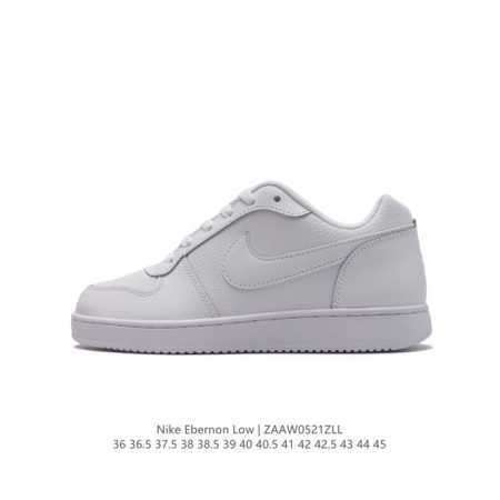 耐克nike Ebernon Low男女子简版空军复古休闲板鞋运动休闲鞋。采用合成革鞋面，方便清洗，搭配侧面与后跟处的品牌标识，低鞋口设计，赋予脚踝灵活感受，选 - 点击图像关闭