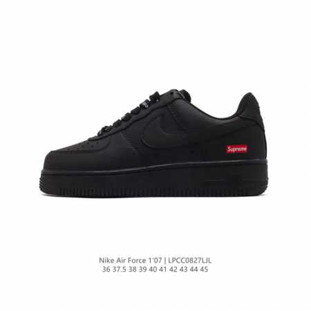 耐克 Nike Air Force 1 '07 Low 空军一号含气垫 低帮百搭厚底增高休闲运动板鞋。柔软、弹性十足的缓震性能和出色的中底设计，横跨复古与现代的 - 点击图像关闭