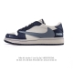 公司级 真标 耐克 Nike Air Jordan 1 Low Og Sp Military Blue Aj1乔1倒勾 2025年新款 蛇年新款 低帮篮球鞋 A