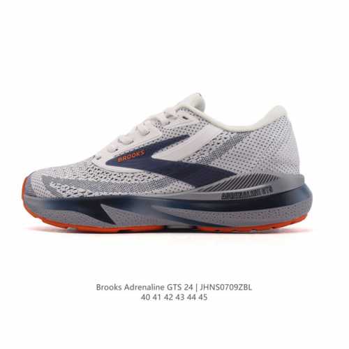 新品公司级 Brooks 布鲁克斯 Adrenaline Gts 追岚24 男子支撑跑鞋低帮 功能 缓震,支撑透气跑步鞋！布鲁克斯Adrenaline Gts