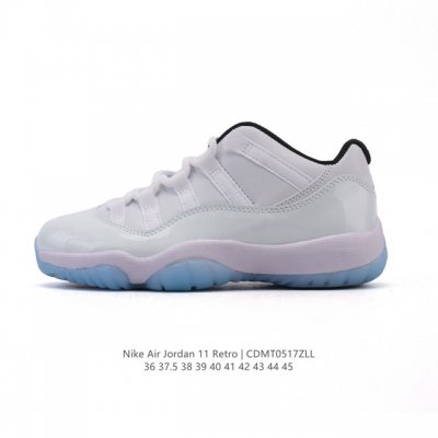 耐克乔丹11代 Nike Air Jordan 11 Retro 复刻男女运动鞋 Aj11代经典设计 深受球员与球迷喜爱 Jordan 乔丹 采用漆皮牛培革鞋面