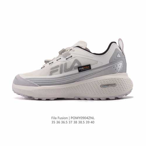 公司级 斐乐 女款老爹鞋 Fila Fusion 厚底增高百搭运动板鞋 意大利百年经典运动品牌，网红单品 小红书推荐爆款 Fila斐乐新款小白鞋斐乐潮牌文化街头